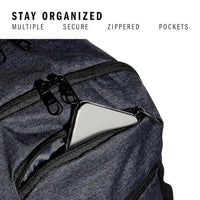 Mochila grande adidas Excel para hombres y mujeres, duradera para laptop y uso atlético