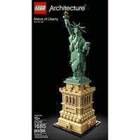 LEGO Architecture 21042 Set de Construcción Estatua de la Libertad - Recuerdo Coleccionable de Nueva York para Decoración Hogareña