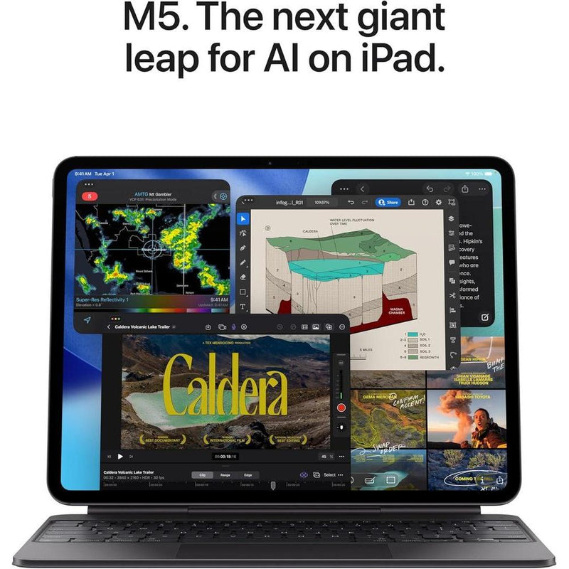 Apple iPad Pro: pantalla Ultra Retina XDR, 2 TB, cámara frontal, LiDAR, Wi-Fi 7, Face ID, batería de larga duración