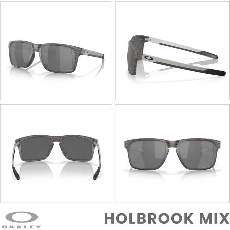 Lentes de sol Oakley Holbrook Mix para hombre con correa y kit de cuidado