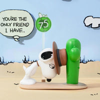 Figuras coleccionables Snoopy POP MART Peanuts 75th Anniversary, diseño aleatorio, perfectas para decoración y regalo