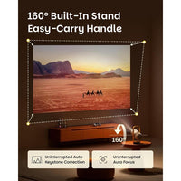 Proyector portátil inteligente XGIMI Vibe One 1080P con batería, Google TV con Netflix, sonido JBL, auto enfoque y corrección trapezoidal