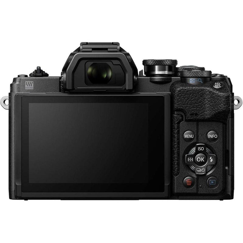 Cámara Olympus OM-D E-M10 Mark IV del sistema Micro Cuatro Tercios con lente M.Zuiko Digital ED y video 4K
