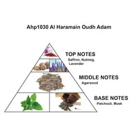 Al Haramain Oudh Adam Eau De Parfum Spray for Men