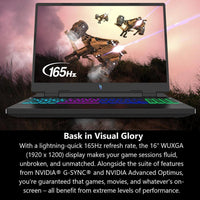Acer Nitro 16 Laptop Gamer Ryzen 7 7840HS RTX 4060 Pantalla IPS WUXGA 165Hz 16" 16GB DDR5 1TB SSD WiFi 6E