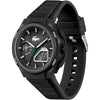 Lacoste LC33 Reloj analógico-digital para hombre con correa de silicona, resistente al agua, contemporáneo y deportivo
