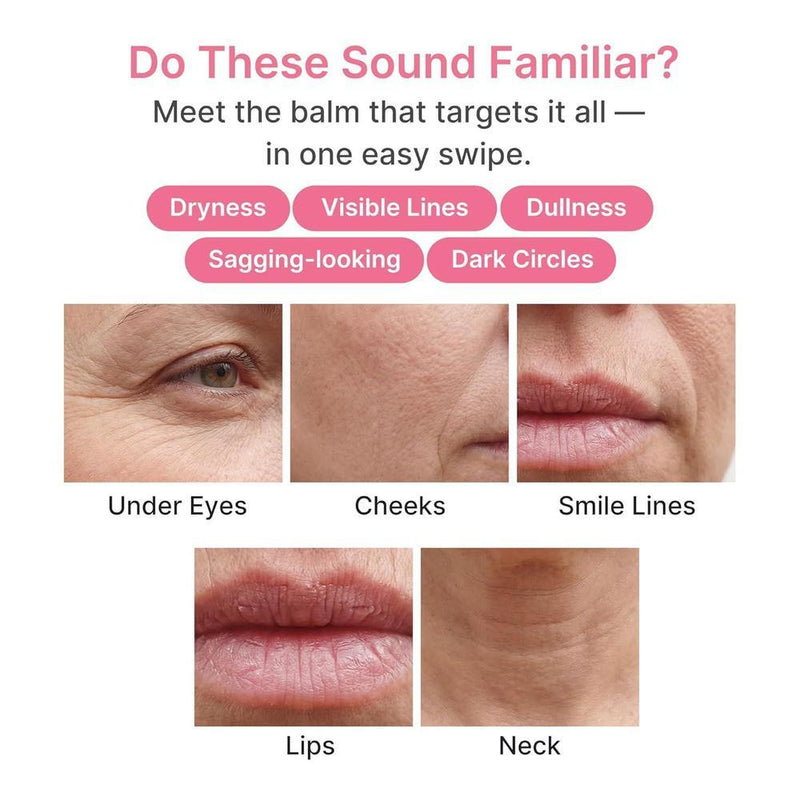 Bálsamo múltiple de colágeno PDRN para rostro y cuerpo, suaviza líneas finas y brinda luminosidad y volumen
