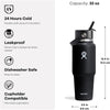Hydro Flask, botella de viaje con tapa flexible, modelo Birch, compatible con portavasos, 32 oz, aislamiento al vacío