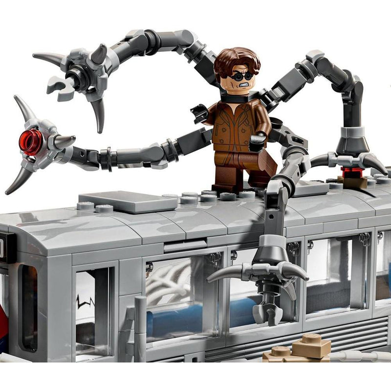 LEGO Marvel Spider-Man vs Doc Ock, set de construcción con figuras de acción para niños y niñas fanáticos de Marvel