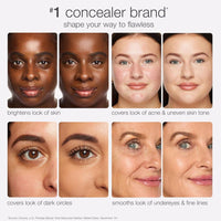 Tarte Corrector Cremoso Shape Tape y Polvo Ajuste Sin Arrugas para Acabado Impecable