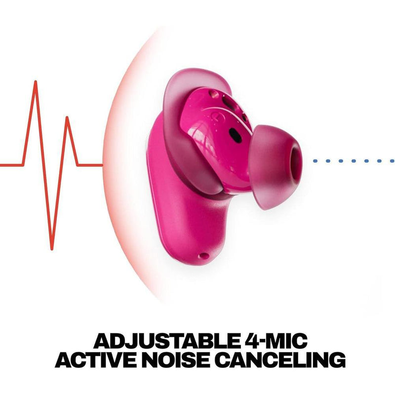 Skullcandy Method 360 ANC Auriculares inalámbricos con sonido premium de Bose, cancelación de ruido, resistente al agua, batería larga