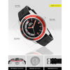Reloj Invicta para hombre, modelo Specialty, acero inoxidable, con correa negra de silicona y movimiento de cuarzo
