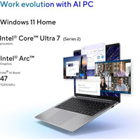 Asus Expertbook P5 Intel Core Ultra 7 32GB RAM 1TB SSD 144Hz Pantalla 14" Lector De Huellas