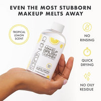 Limpiador profesional de brochas de maquillaje Cinema Secrets, fórmula rápida y sin enjuague, elimina maquillaje resistente