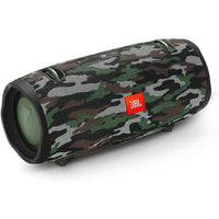JBL Xtreme 2 Altavoz Bluetooth portátil impermeable con tecnología estéreo y diseño camuflaje, ideal para fiestas y uso en exteriores