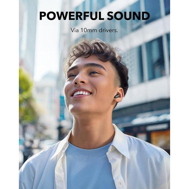 Auriculares Anker Soundcore P30i con cancelación de ruido, graves potentes, 45h de reproducción, funda 2 en 1 y soporte para teléfono
