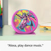 Amazon Echo Pop Kids, diseñado para niños, con control parental y 6 meses de Amazon Kids+, diseño Unicorn