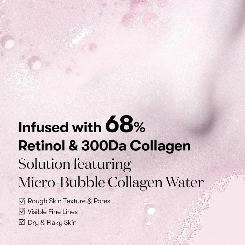 Suero Facial Bubble Serum Colágeno Retinol 70ml VT COSMETICS