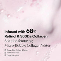 Suero Facial Bubble Serum Colágeno Retinol 70ml VT COSMETICS