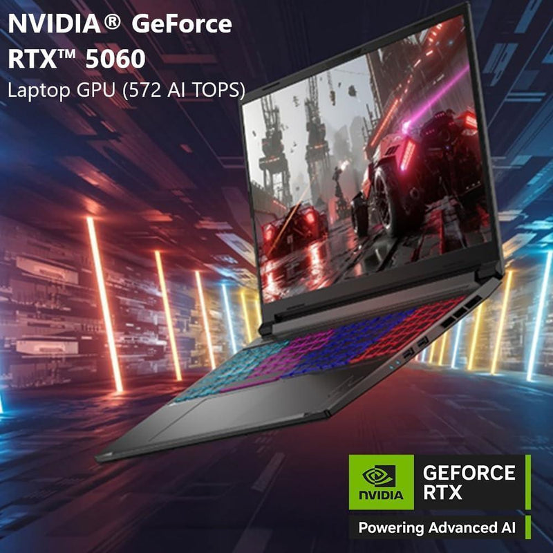 Acer Nitro V 16S Ai Laptop Gamer, 16" Wuxga Ips 180Hz, Amd Ryzen 7 260, 32Gb Ddr5, 1Tb Ssd, Gpu Rtx 5060