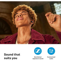 Sennheiser ACCENTUM con sonido cristalino, ANC híbrido, diseño ergonómico, batería de larga duración y controles táctiles avanzados