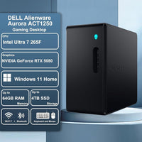 Dell Alienware Aurora ACT1250 Gaming Desktop con Intel 20-core, 64GB RAM, 4TB SSD, RTX 5080, Enfriador Líquido y Windows 11