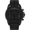 Fossil Reloj inteligente pantalla táctil Gen 6, 4.39 cm con Alexa, frecuencia cardíaca, oxígeno en sangre, GPS, pagos sin contacto, Negro