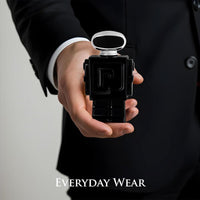 Robot Noir para hombre, fragancia fresca de madera con cardamomo, ruibarbo, bergamota, limón, vainilla y vetiver haitiano