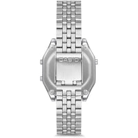 Reloj Digital Retro Casio para Dama en Color Plateado, Modelo LA-680WA-1DF