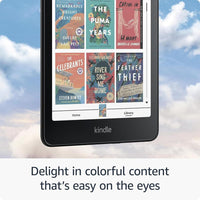Amazon Kindle Colorsoft Signature Edition con pantalla a color, luz frontal automática, carga inalámbrica y 32GB