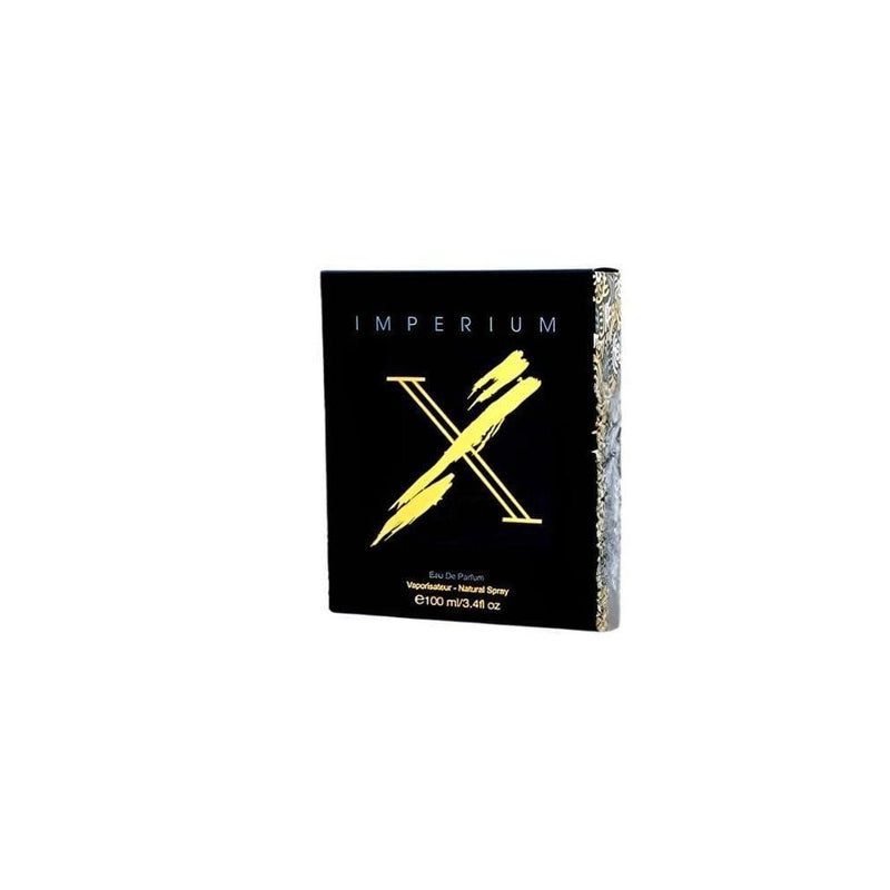 Perfume Unisex Imperium X por Fragrance World, Eau de Parfum, Amaderado Oriental, 3.4 oz