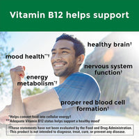 Nature Made Vitamina B12, suplemento dietético para el soporte del metabolismo energético, 150 cápsulas blandas