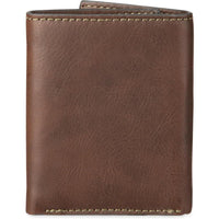 Billetera triple de hombre Levi's elegante y delgada con ventana de identificación y tarjetero de crédito