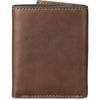Billetera triple de hombre Levi's elegante y delgada con ventana de identificación y tarjetero de crédito