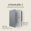 Paquete Essentials Remarkable 2 En Gris, Incluye Tableta Digital Con Marcador Plus Y Funda Protectora En Tejido Gris