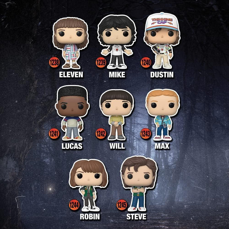 Funko Pop! TV: Stranger Things - Figura coleccionable de Dustin, regalo perfecto para fanáticos