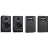 Audioengine P4 Altavoces pasivos de estantería de 2 vías en color blanco para sonido estéreo de alto rendimiento