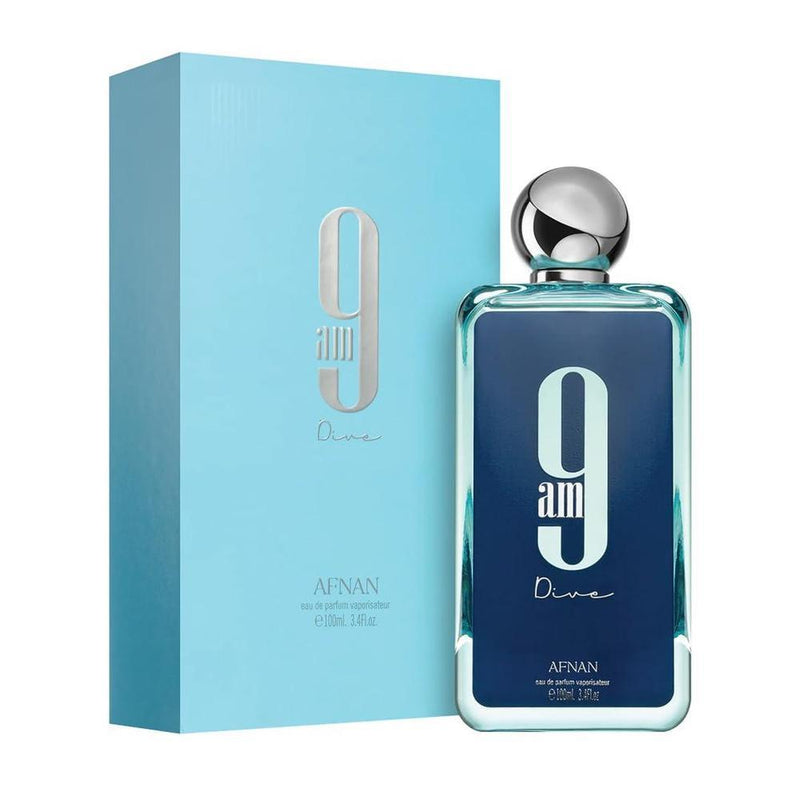 Afnan 9 AM Dive Eau De Parfum Unisex, 3.4 Fl. Oz