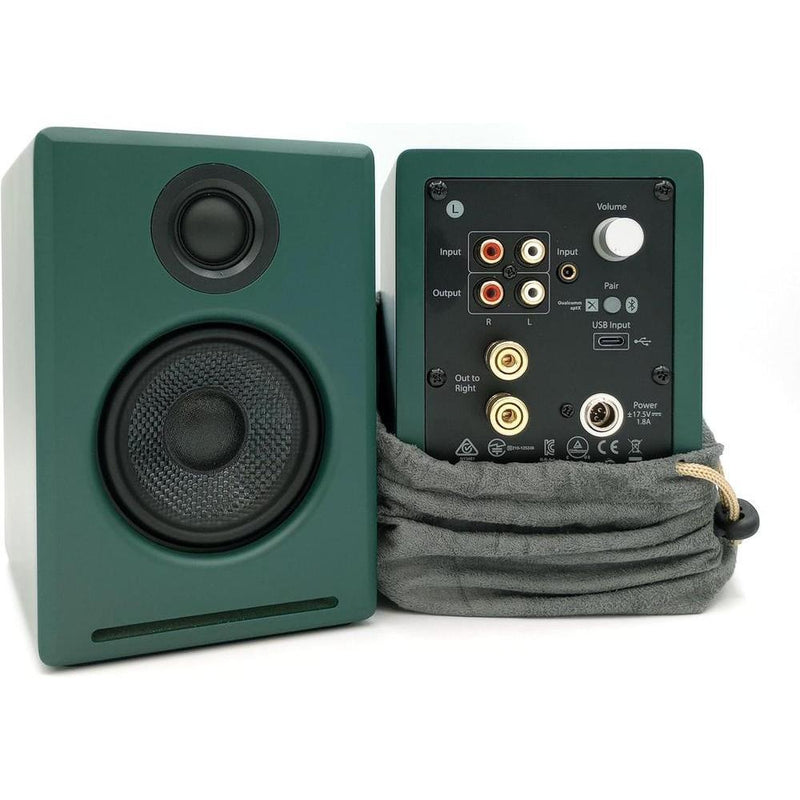 Audioengine A2+ Altavoces Bluetooth de Alta Fidelidad para Música y Juegos, 24 Bits, Edición Limitada