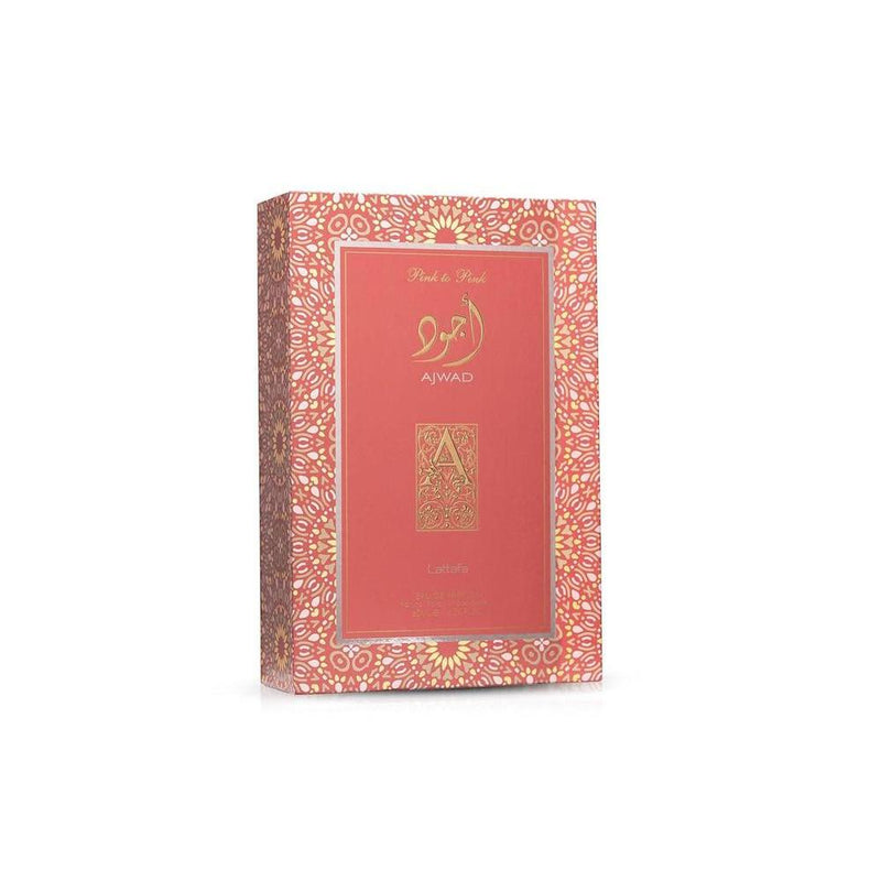 Lattafa Ajwad Pink To Pink Eau de Parfum en espray para mujer, fragancia sofisticada y duradera