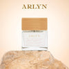 ARLYN Floral Woman Eau De Parfum con notas de té dulce, pimienta rosa, rosa y pachulí para una fragancia de larga duración