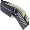 Timberland Cartera RFID de cuero genuino para hombre con soporte de identificación extraíble y ranuras para tarjetas