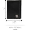 Billetera Trifold de cuero Fossil para hombre con múltiples compartimentos para tarjetas, billetes e identificación