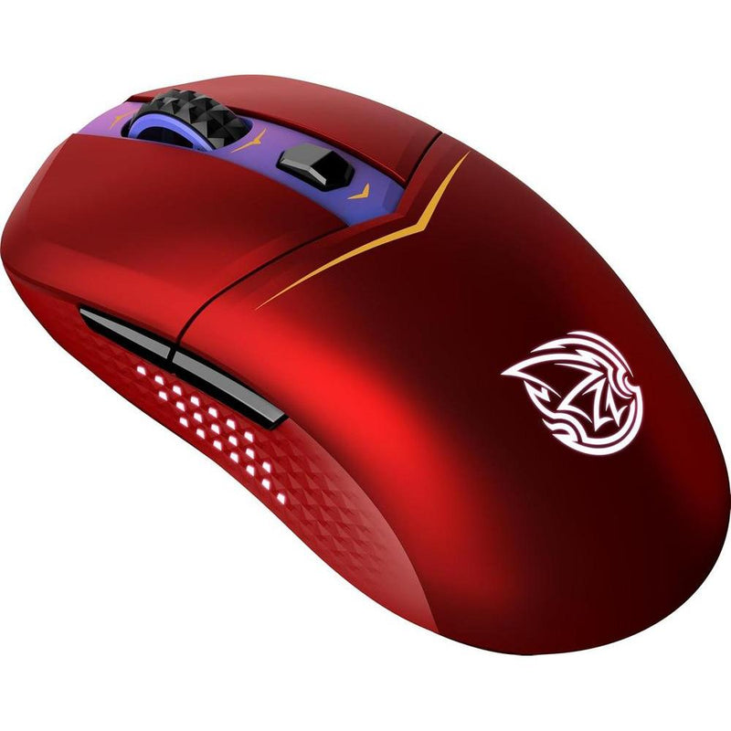 Ratón MSI Versa W MLG Edition RED para juegos, con sensor óptico, interruptores de 60M+ clics, ergonómico, RGB