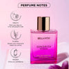 Senorita - Perfume para mujer con aroma floral y afrutado, mezcla de granada, menta, peonía, loto, yuzu, magnolia, almizcle, caoba y ámbar