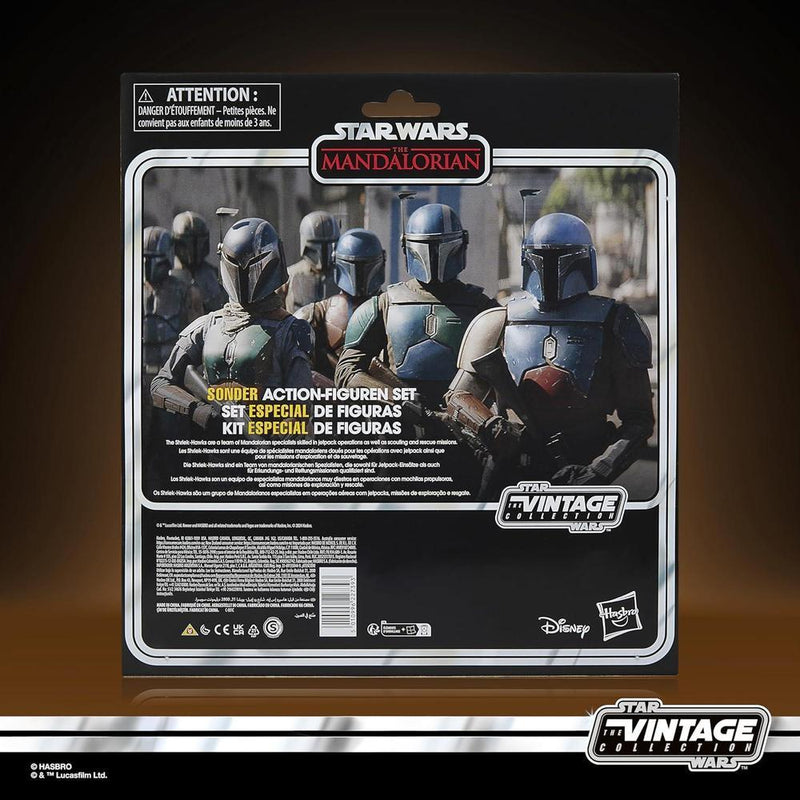 Set de figuras Mandalorian Shriek-Hawk The Vintage Collection inspirado en Star Wars con accesorios