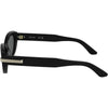 Gafas de sol Calvin Klein mujer CK25502S negras con lente gris sólido y logotipo refinado