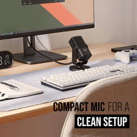 RØDE NT-USB Mini micrófono USB de condensador versátil calidad de estudio para podcasting, transmisión, juegos y más