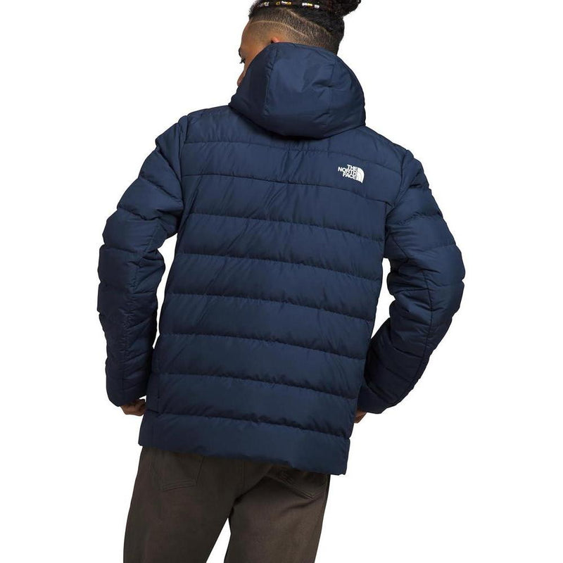 THE NORTH FACE Men's Aconcagua Jacket Insulated Winter Coat, Wind & Water Resistant, Hood with Cinch Cord