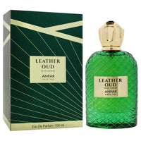 Leather Oud para hombre, fragancia amaderada con vetiver, sándalo, pachulí, amyris, cedro, clavo y cardamomo